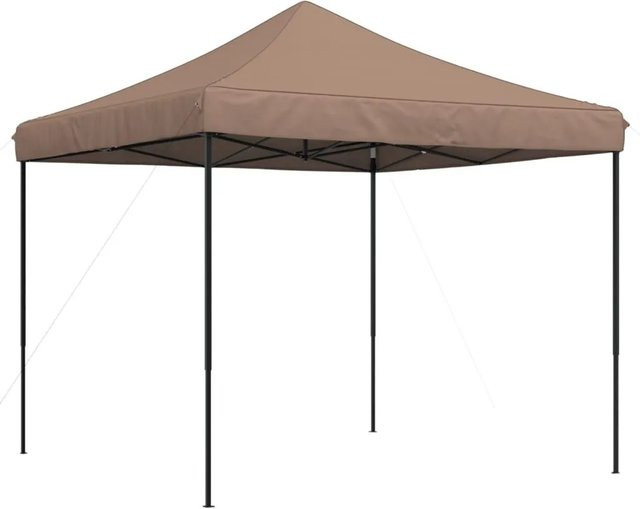 vidaXL Partyzelt Pop-Up Faltbar Braun B/T/H: 292 x 292 x 315 cm - Bild 1