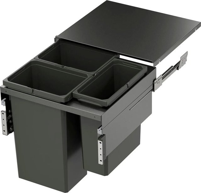 Vauth-Sagel Abfalltrennsystem Envi Space Xx Pro Korpusbreite 60 cm in Lava - Bild 1