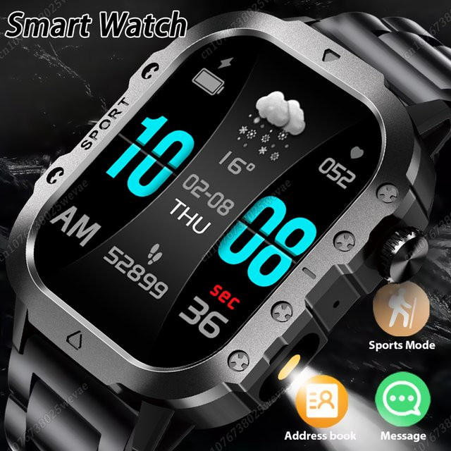 Ola Esporte Smartwatch, Schwarz, Silikon, 3 ATM, Herren - Bild 1