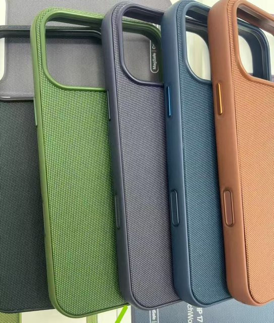 Apple Tech woven Hülle mit MagSafe für iPhone 17 Pro Max und iPhone 17 Pro in Schwarz - Bild 1