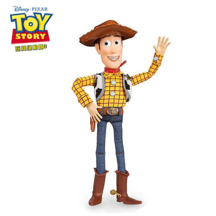 Disney Pixar Toy Story Woody Actionfigur, Stoff-Cowboy-Modell, 40cm - Bild 2