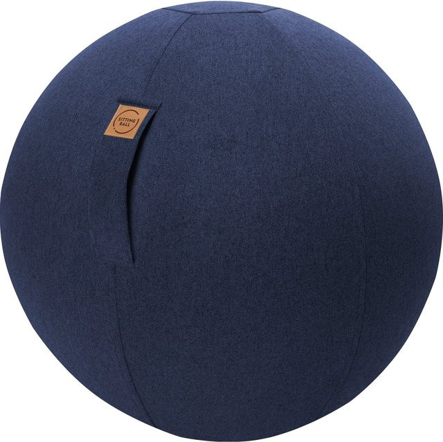 Sitting Ball Sitzball FELT aus Polyester in Blau mit Ø 65 cm - Bild 1
