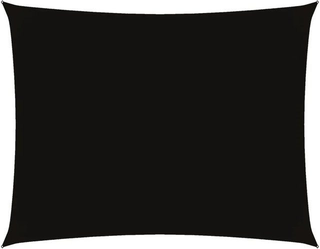 Furnicato Sonnensegel aus PU-beschichtetem Oxford-Gewebe, rechteckig, Schwarz, Breite: 5 m, Tiefe: 4 m - Bild 1