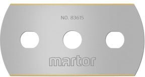 Martor Industrieklinge 83615.35 Ersatzklinge aus Stahl in Silber, 500 Stück - Bild 1