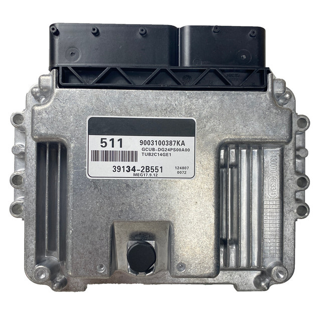 Original ECU Motorsteuergerät MEG17.9.12 für KIA Hyundai, Teilenummer 39134-2B551 - Bild 1