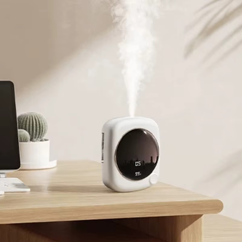NOCCLILI Aromatherapie-Gerät Multifunktionaler USB-Lufterfrischer und -Reiniger in Weiß - Bild 4