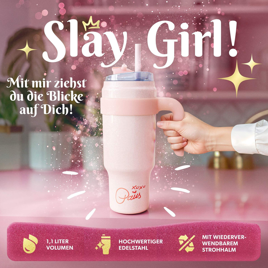 Paris Hilton Trinkbecher Pink, 1 l - Bild 2