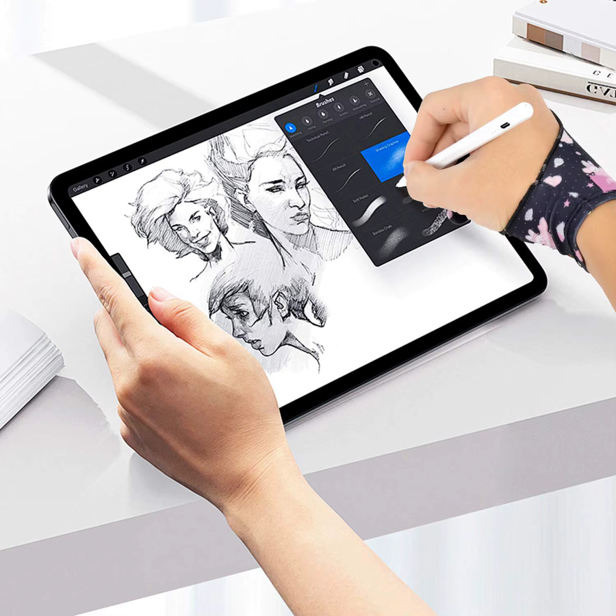 TABLIKE Zeichenhandschuh für iPad und Tablet in Bunt für digitale Künstler, kompatibel mit XP-PEN, WACOM und HUION - Bild 2