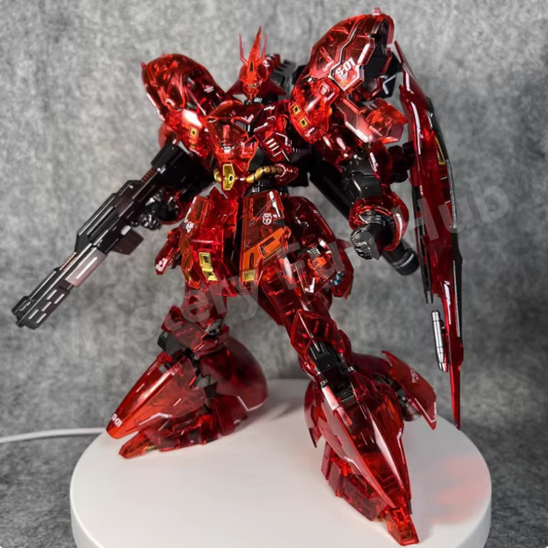 GAOGAO RG Sazabi Mechanical Core Plating Ver., Actionfigur-Modellbausatz, Transparent - Bild 5