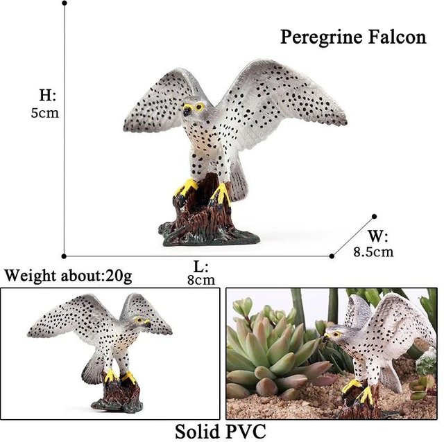 Oenux Wildvogel Tiere Steinadler Kondor Actionfiguren PVC ab 3-6 Jahre - Bild 1