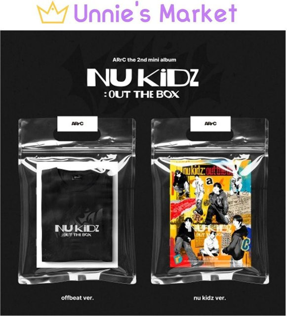 ARrC - nu kidz: Das 2. Mini-Album Box-Set (2 Versionen) auf CD in Multicolor - Bild 1