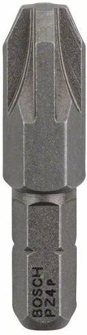 Bosch Kreuzschlitz-Bit PZ 4 C 6.3 in Grau aus Stahl, 25 Stück - Bild 1