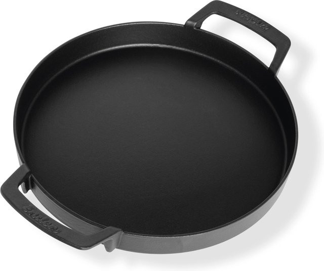 Enders Switch Grid Grilleinsatz aus emailliertem Gusseisen, schwarz, H x L x T: 5,5 x 39 x 30,5 cm - Bild 1
