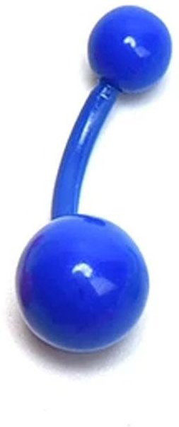 Bauchnabelring Acryl, Bunt, Damen - Bild 1