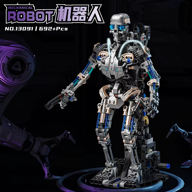MJ BLOCK Roboter-Bausteine, Mechanisches Modell, 692 Teile - Bild 2
