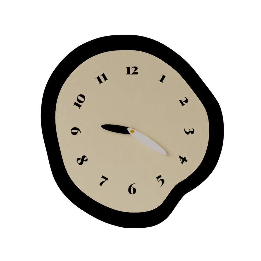 MOMO Skandinavische Wanduhr in runder Form mit lautlosem Analog-Uhrwerk - Bild 4