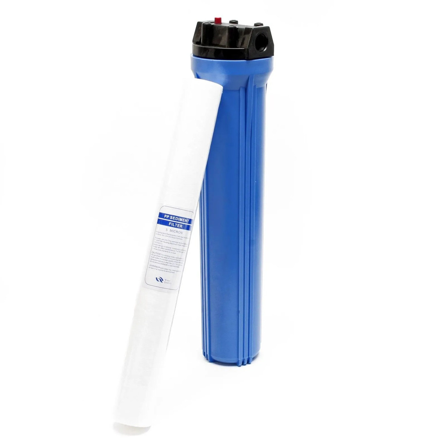 Naturewater Filterkartusche NW-BRK01 mit 1 Stufe, 5 Mikron, 3/4 Zoll, PP-Material, Blau - Bild 2