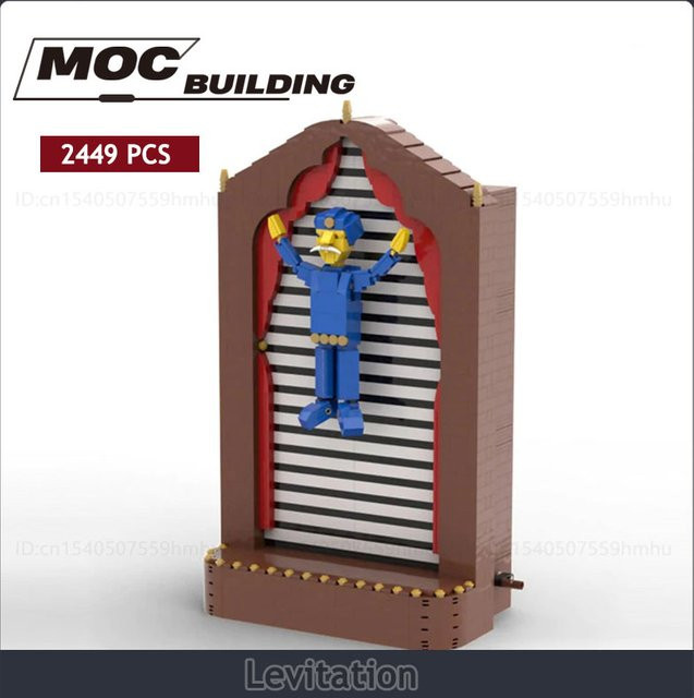 MOCBUILDING Zauberer Levitation Modell, Baustein, Fantasy, Kunststoff - Bild 1