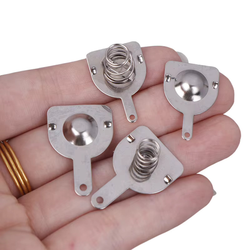 JETTING 10er Set Bipolar Kontaktblätter für 18650 Batterien, Silber, Maße: 16 x 16 mm und 18,5 x 16,5 mm - Bild 2