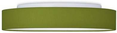 Brumberg Deckenleuchte Weiß mit Glas und Stoff, Modern, E27, 60W - Bild 1