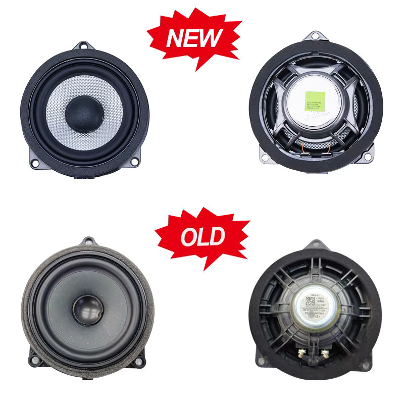 ALOONGACARR 4,5-Zoll-Türlautsprecher Plug-and-Play in Schwarz für BMW 1er 2er 3er 4er 5er X1 X2 X3 Serie (F20 F21 F22 F30 F31 F32 F34 G20 G30 G01 G05) - Bild 3