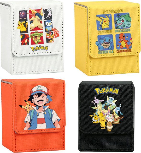 TAKARA TOMY Pokemon-Kartenbox, Leder, Bunt / Mehrfarbig - Bild 1