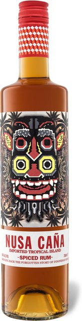 Nusa Caña Tropical Island Spiced Rum 0,7 l - Bild 1
