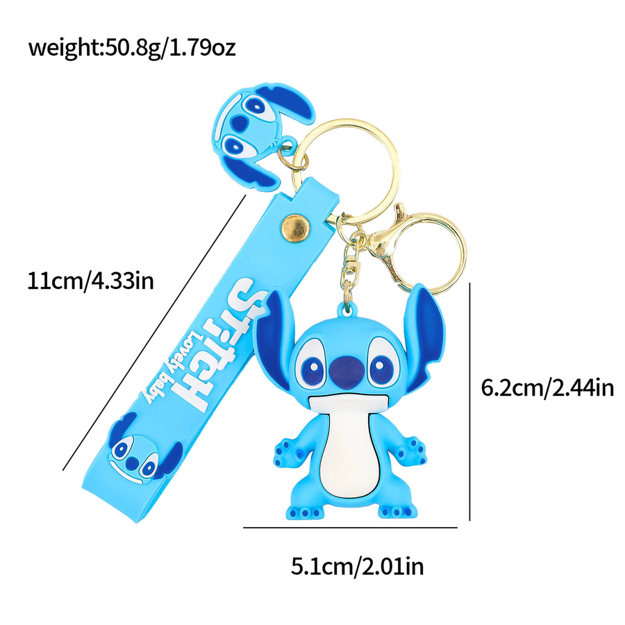 Disney Stitch Schlüsselanhänger, mehrfarbig, Damen, Herren, Kinder - Bild 2