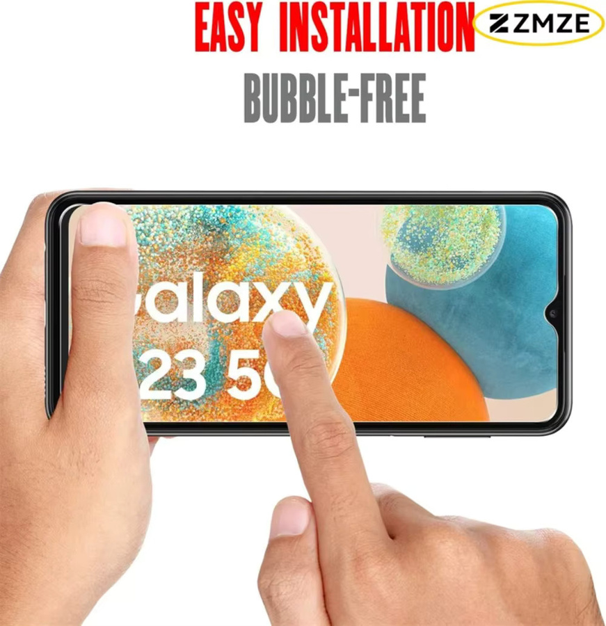 3er-Set Schutzglas für Samsung Galaxy A05 A15 A25 A35 A55 A04 A71 A90 A34 A03 A13 A23 A53 Displayschutzfolie transparent - Bild 4