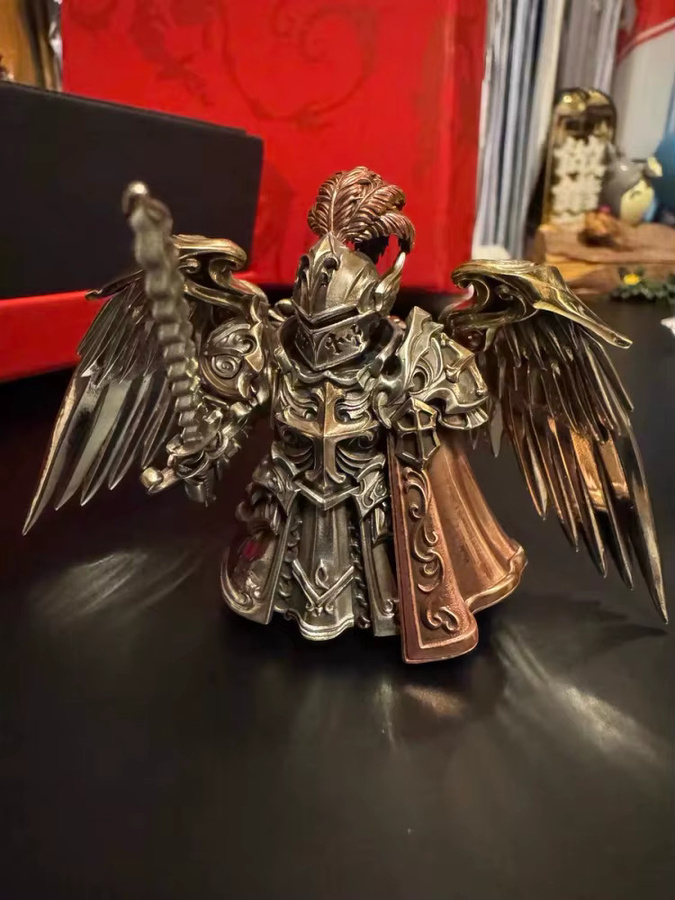 Bandai Ritter Templer Figur, Metall, Kupfer, Einzelfigur - Bild 7