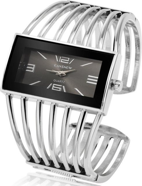 the BAY Armbanduhr Quarz, Edelstahl, Schwarz, Damen, 38 mm - Bild 1