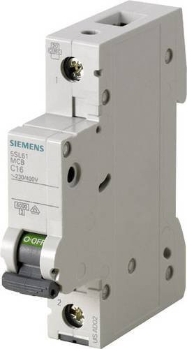 Siemens Indus.Sector LS-Schalter MCB B13A 1-polig 6kA grau 5SL6113-6 - Bild 1