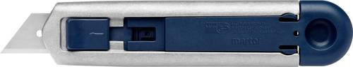 Martor Secunorm Profi25 MDP Sicherheitsmesser mit Trapezklinge Nr. 199, blau, metalldetektierbar, L 143 x B 17 x H 31 mm - Bild 1