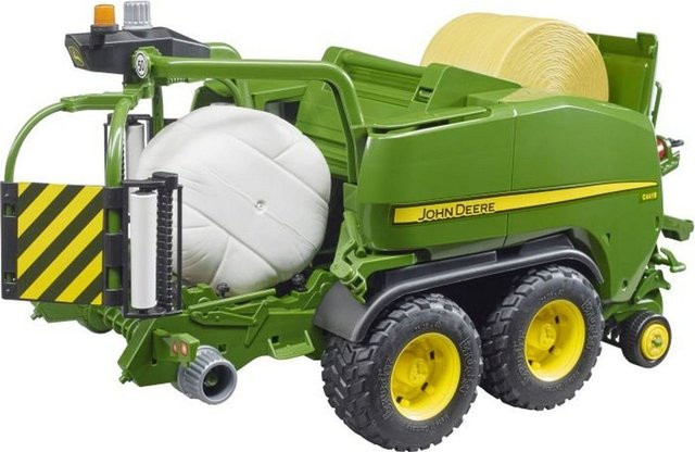 Bruder John Deere Rundballen-Presswickelkombination C441R Modellfahrzeug - Bild 2
