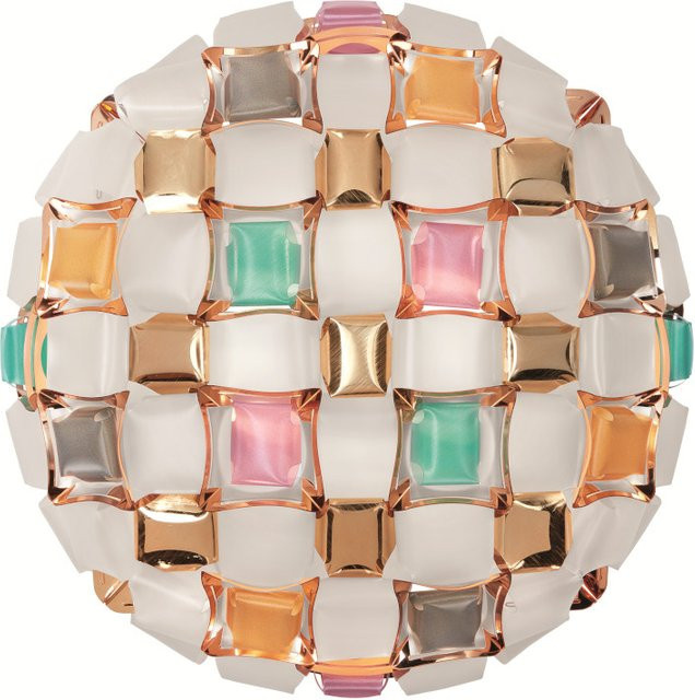 Slamp Mida L Decken- und Wandleuchte in Multicolor mit Gold-Effekten - Bild 1