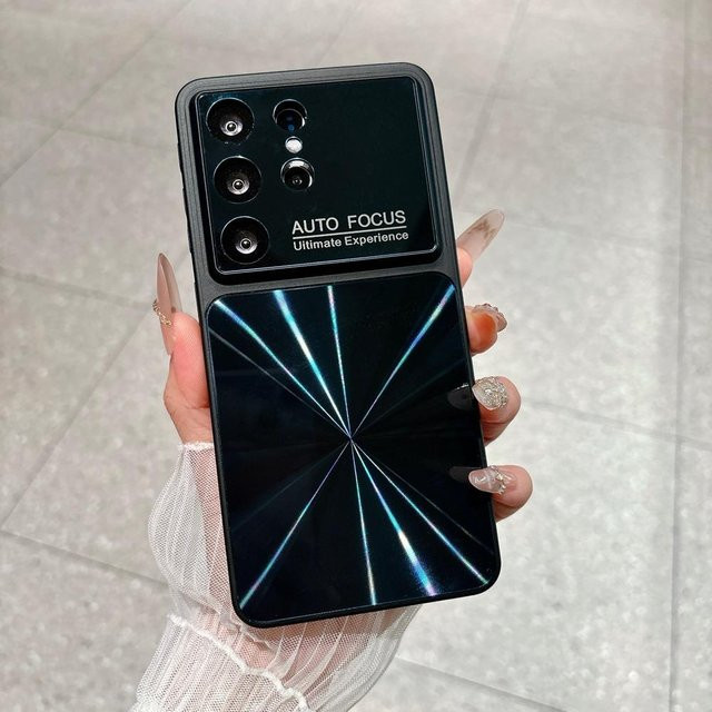 Aurora Hard Case Stoßfeste Schutzhülle für Samsung Galaxy S26 S2 Ultra S24 S23 Ultra in Weiß - Bild 1