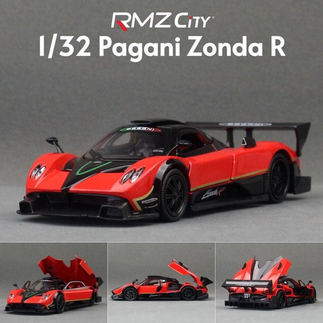 Rmz City Pagani Zonda R Spielzeugauto, Modell, 1:32, Metall, mit Licht und Sound, ab 14 Jahren - Bild 1