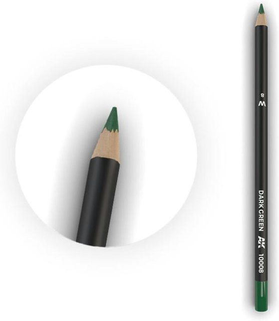 AK Interactive Aquarellstift in Dunkelgrün - Bild 1