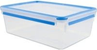 Emsa CLIP & CLOSE Frischhaltedose transparent blau 5,4 Liter - Bild 1