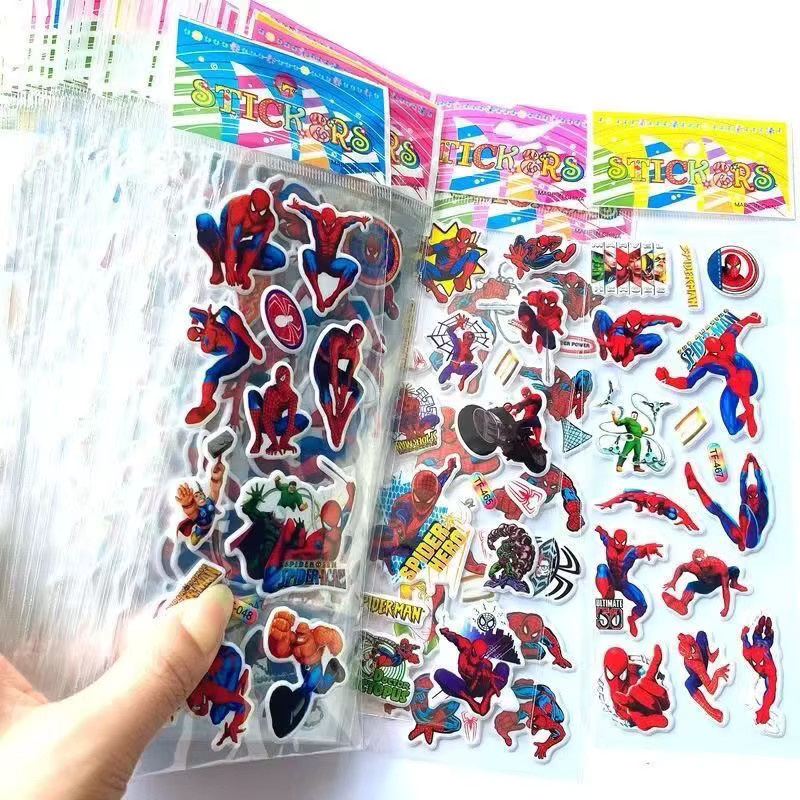 MINISO Spiderman Aufkleber, 6-teiliges Set - Bild 2