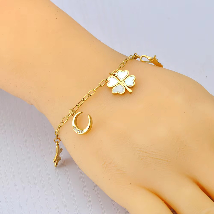 Lokaer Armband, Edelstahl, Zirkonia, Damen - Bild 2