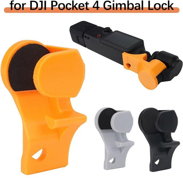 DJI Gimbal-Schutz und Anti-Shake-Stabilisator-Halterung für Osmo Pocket 3 und Osmo Pocket 4 mit Kameraobjektiv-Fixierclip - Bild 1