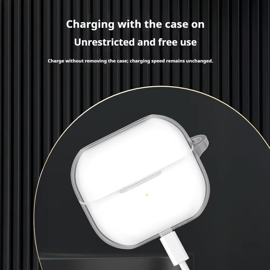 Transparente Silikon-Schutzhülle für Samsung Galaxy Buds 3 Pro - Bild 3