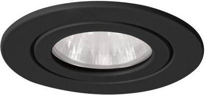 Brumberg Einbauring LED GU10 Schwarz aus Edelstahl und Glas mit IP54 Schutzklasse - Bild 1