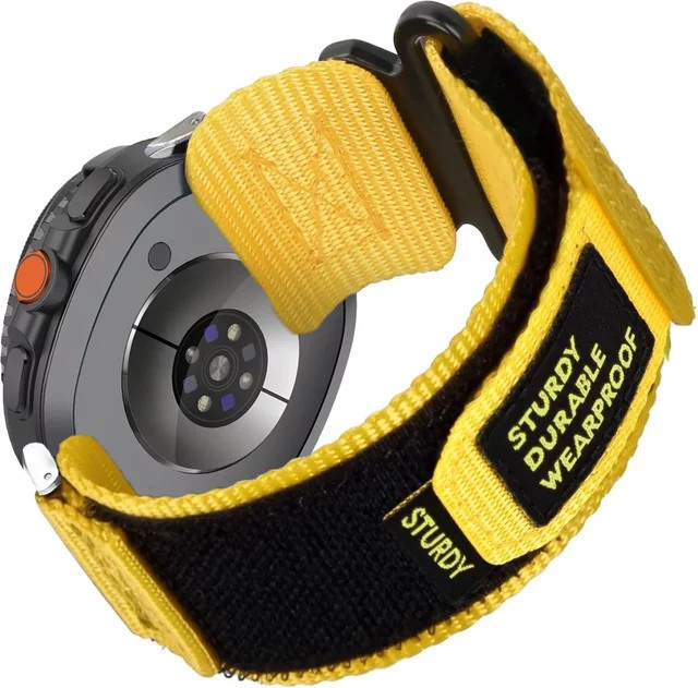 OAKCHARM Uhrenarmband Nylon, orange, Unisex - Bild 1
