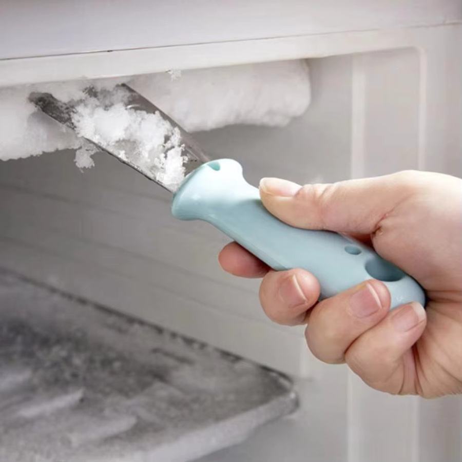 YOCITY Eis schaber aus Edelstahl in Blau zum Enteisen von Gefrierschrank und Kühlschrank - Bild 2
