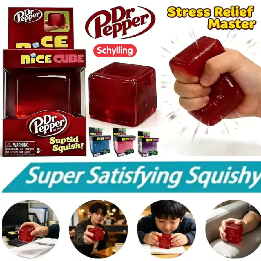 Schylling Nice Cube Fidget Squeeze Squishy, Spielzeug - Bild 3
