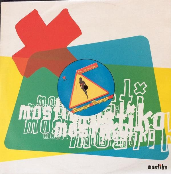 Nachtflieger - Voyage, Voyage Vinyl LP Mostiko 12 Zoll Elektronik Rot/Mehrfarbig - Bild 1