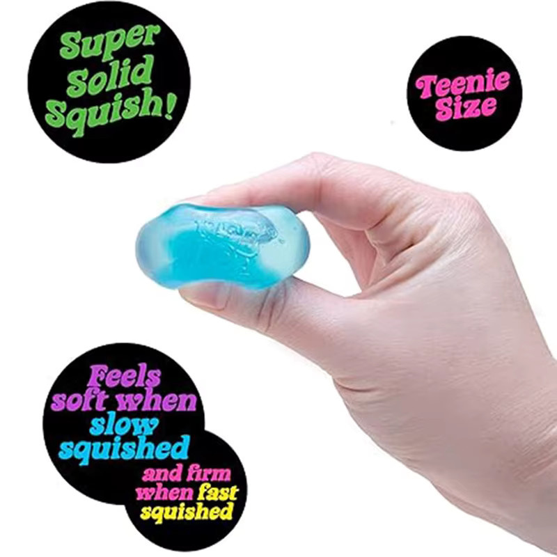 Schylling Needoh Nice Cube, Sensorischer Fidget-Würfel, blue - Bild 3