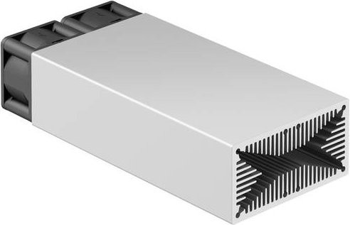 Fischer Elektronik Axiallüfter LAM 4 D 100 5 in Weiß, 5 V/DC, 10 m³/h, B/H/T: 80,8 x 40 x 100 mm - Bild 1
